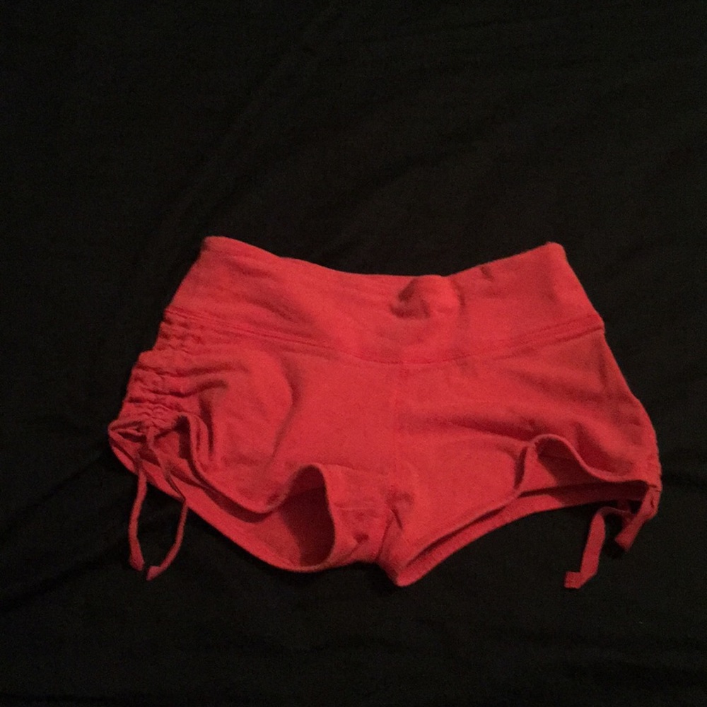 Red shorts